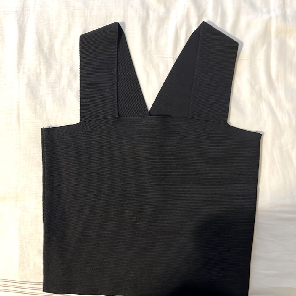 ALC size medium black top dress up or dress down